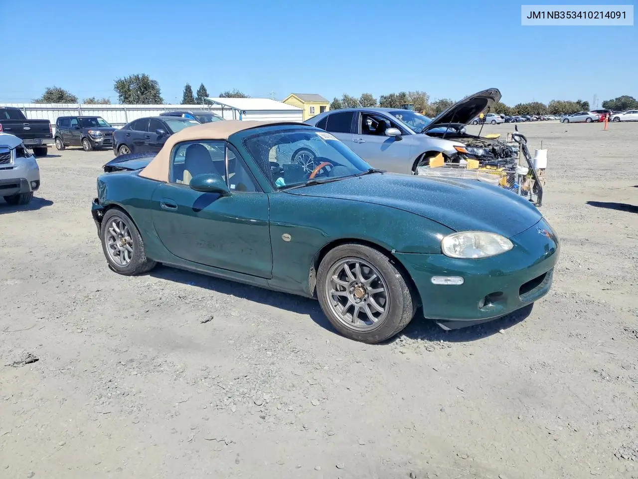 2001 MAZDA MX-5 VIN JM1NB353410214091 — фото 4