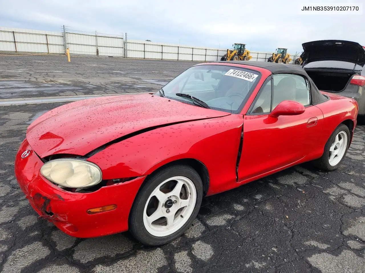 MAZDA MX-5 2001, VIN JM1NB353910207170