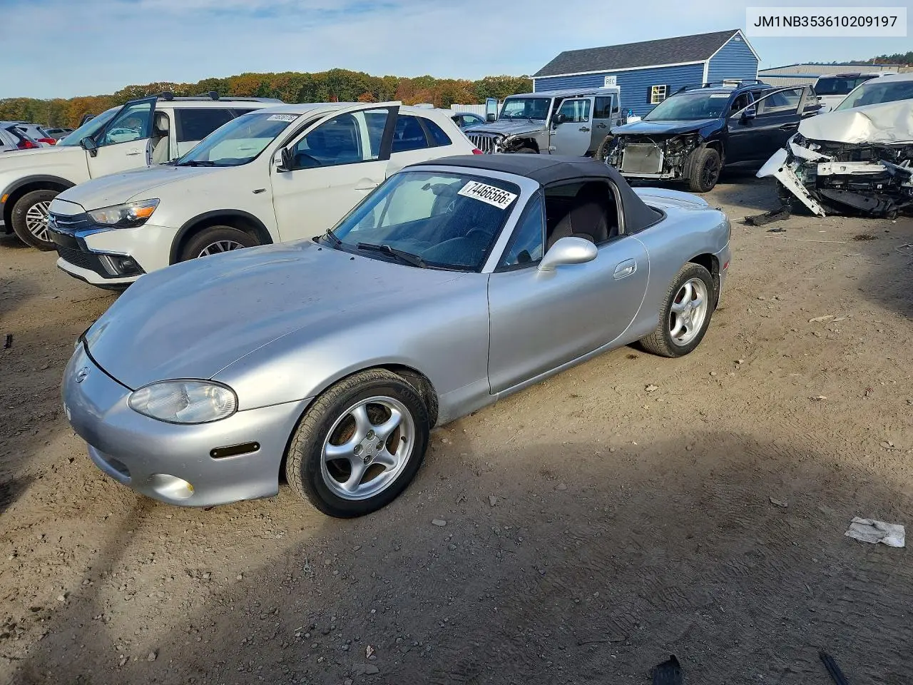 MAZDA MX-5 2001, VIN JM1NB353610209197