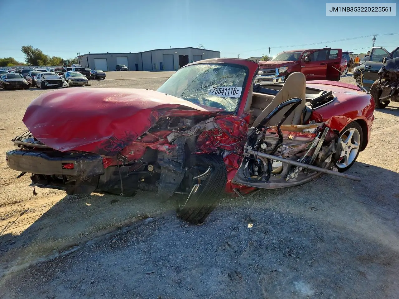 MAZDA MX-5 2002, VIN JM1NB353220225561