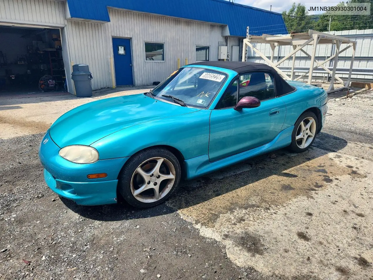 MAZDA MX-5 2003, VIN JM1NB353930301004