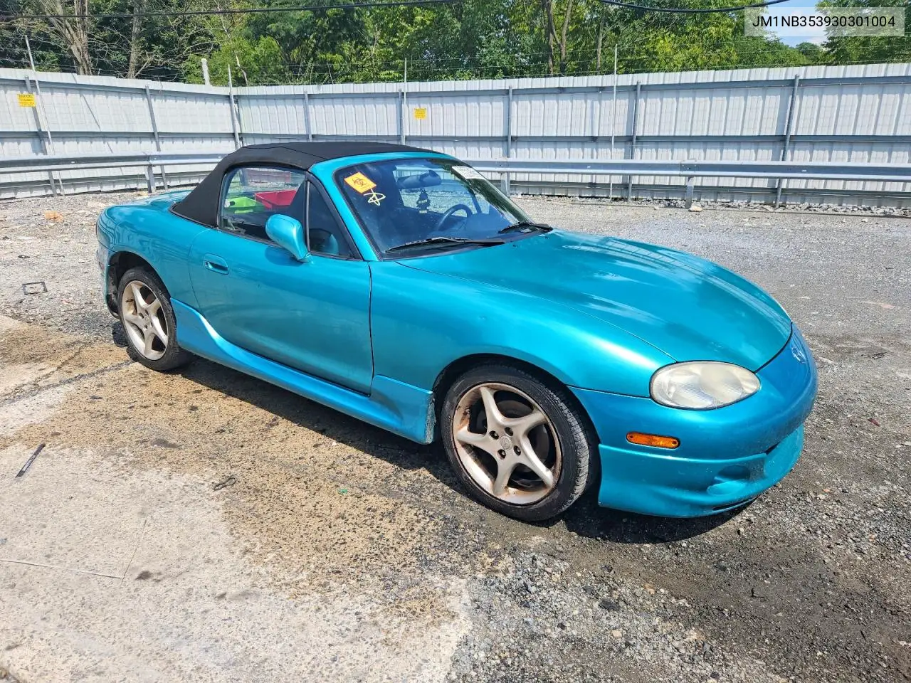 2003 MAZDA MX-5 VIN JM1NB353930301004 — фото 4