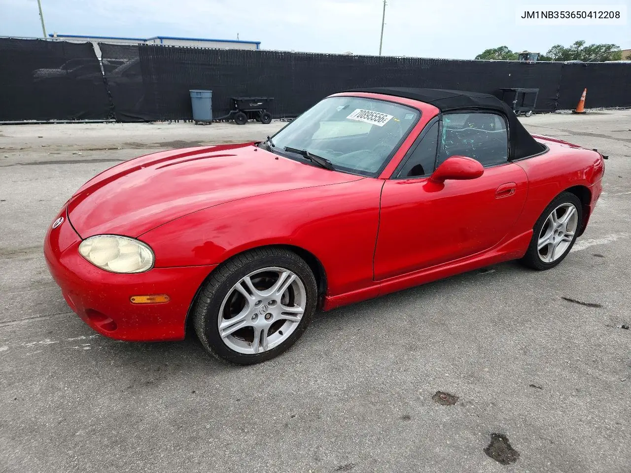 MAZDA MX-5 2005, VIN JM1NB353650412208