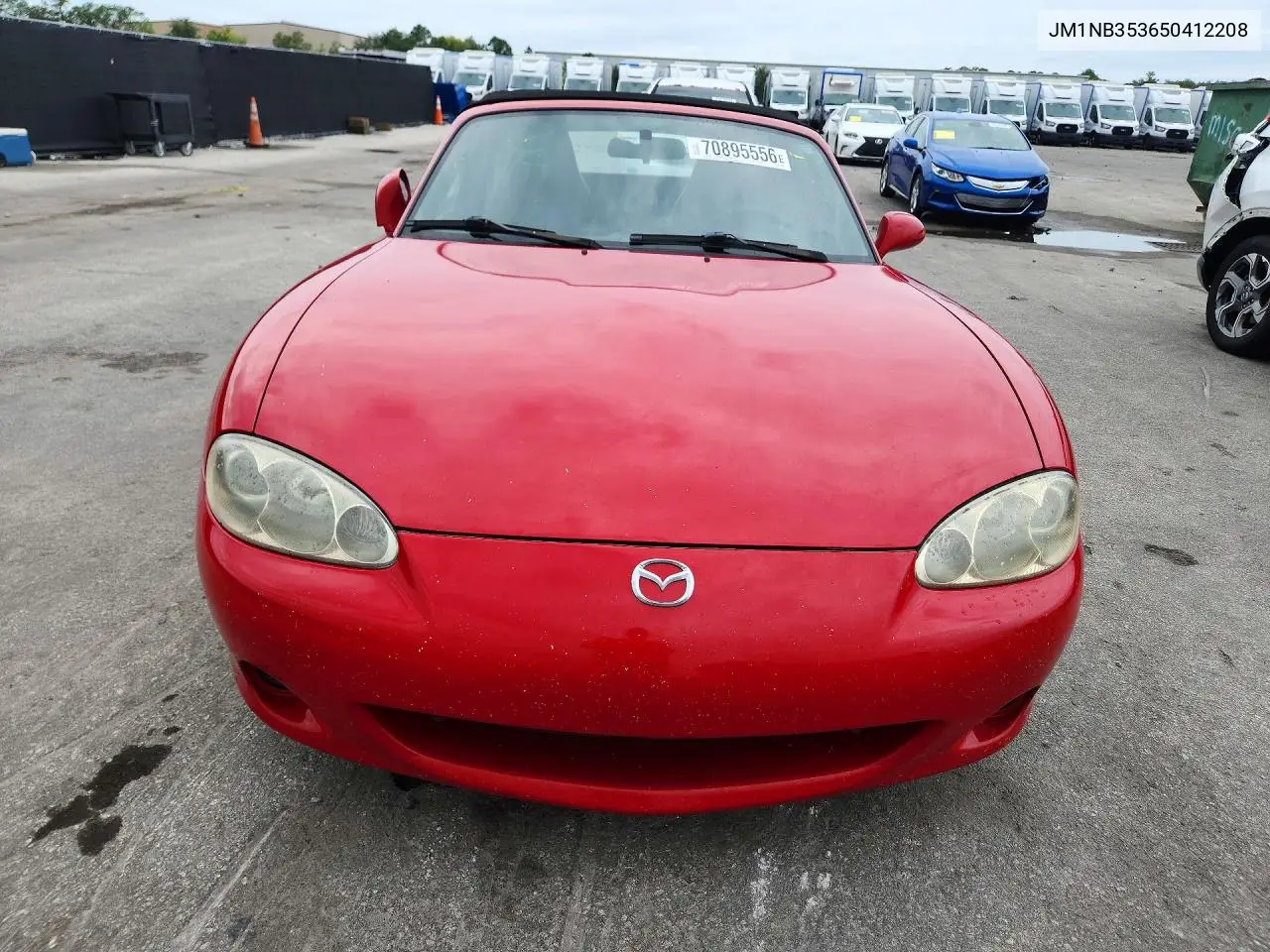 2005 MAZDA MX-5 VIN JM1NB353650412208 — фото 5