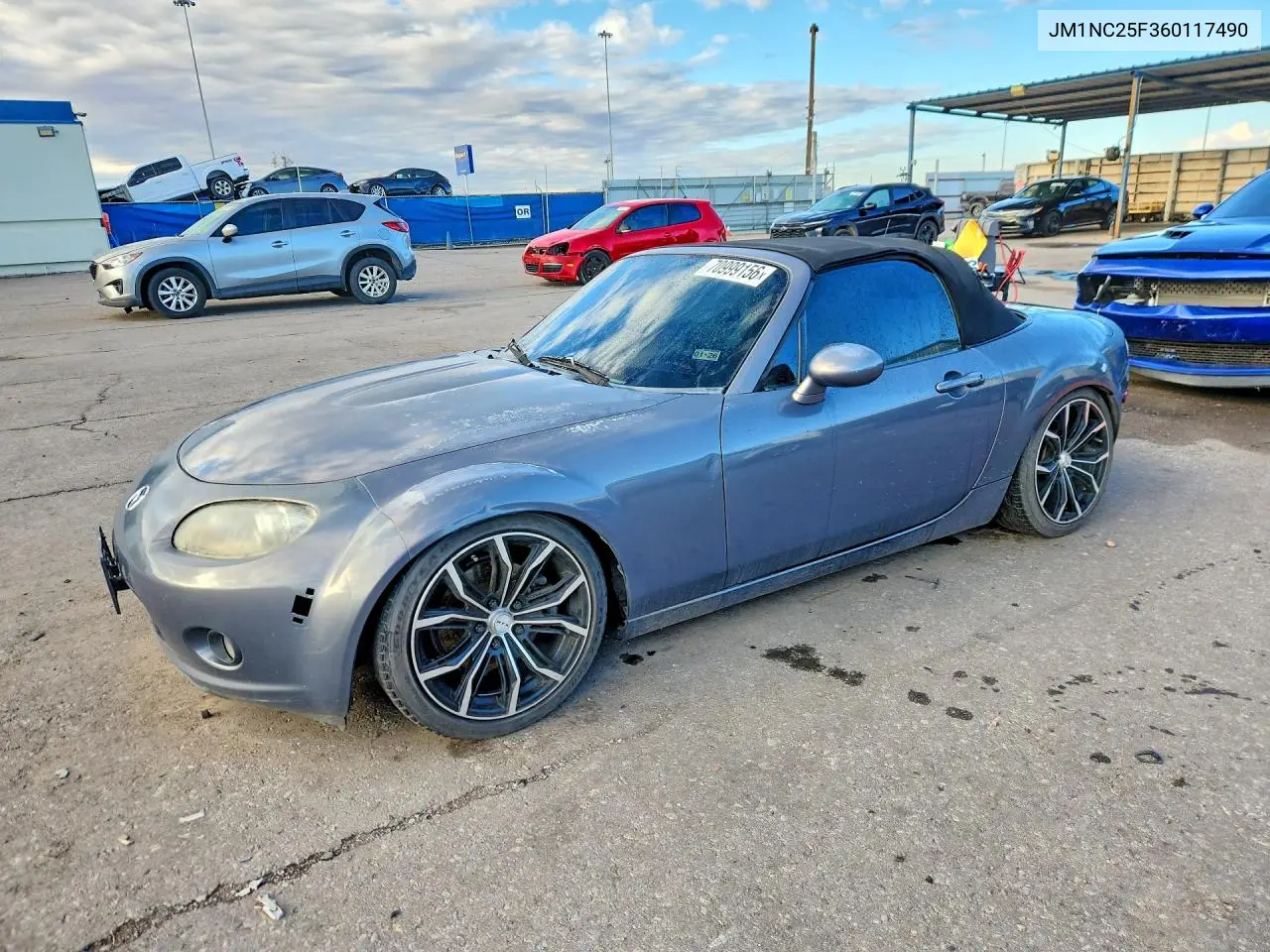 MAZDA MX-5 2006, VIN JM1NC25F360117490