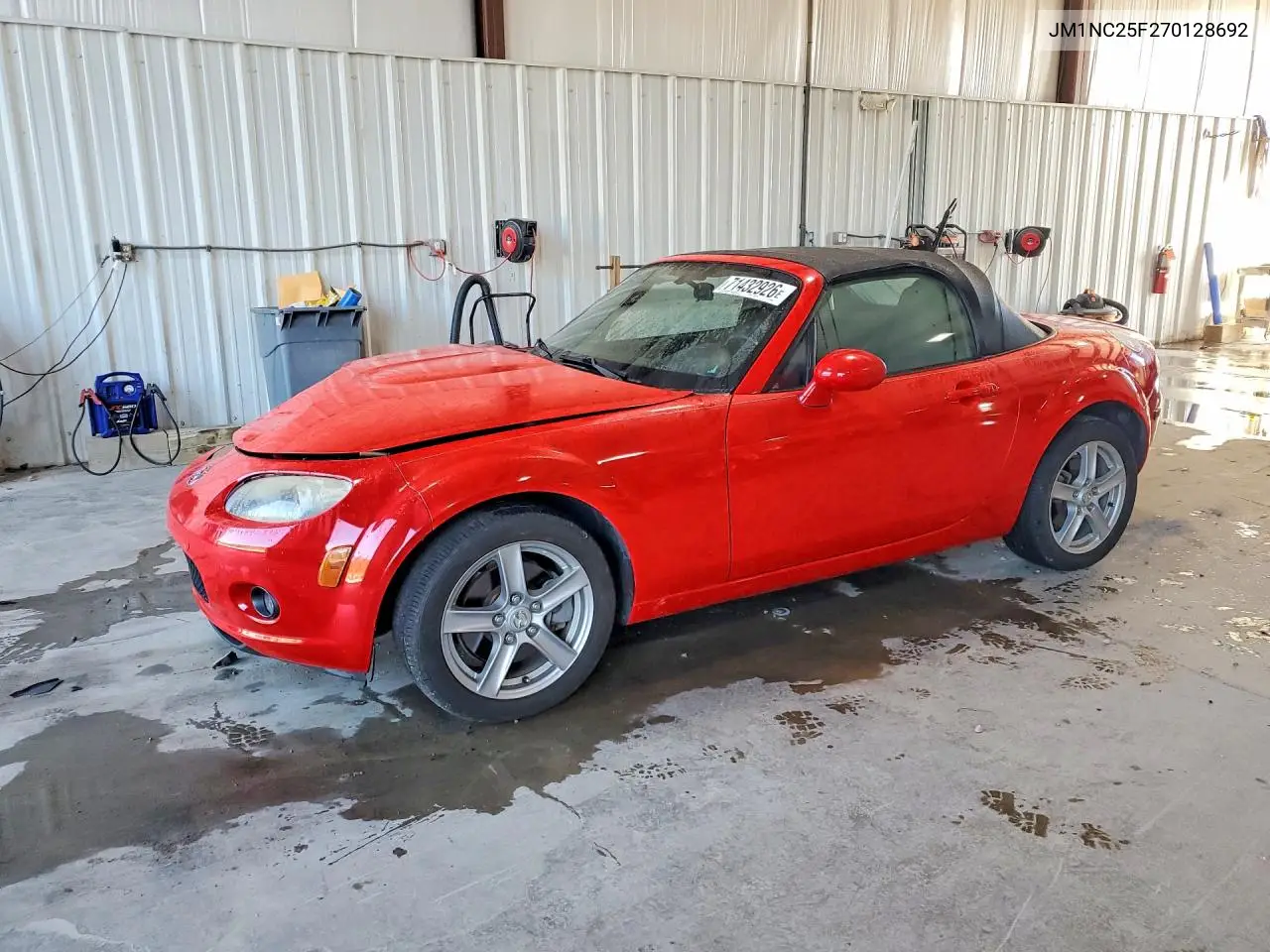MAZDA MX-5 2007, VIN JM1NC25F270128692