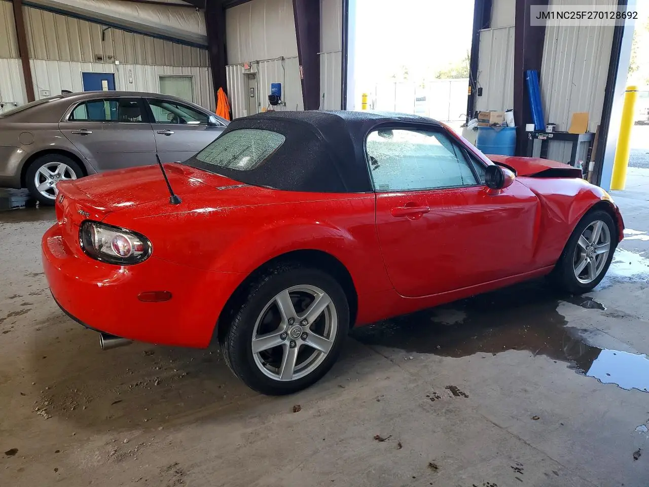 2007 MAZDA MX-5 VIN JM1NC25F270128692 — фото 3