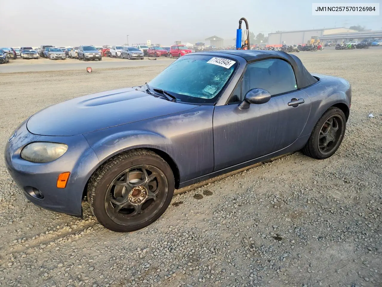 MAZDA MX-5 2007, VIN JM1NC25F570126984