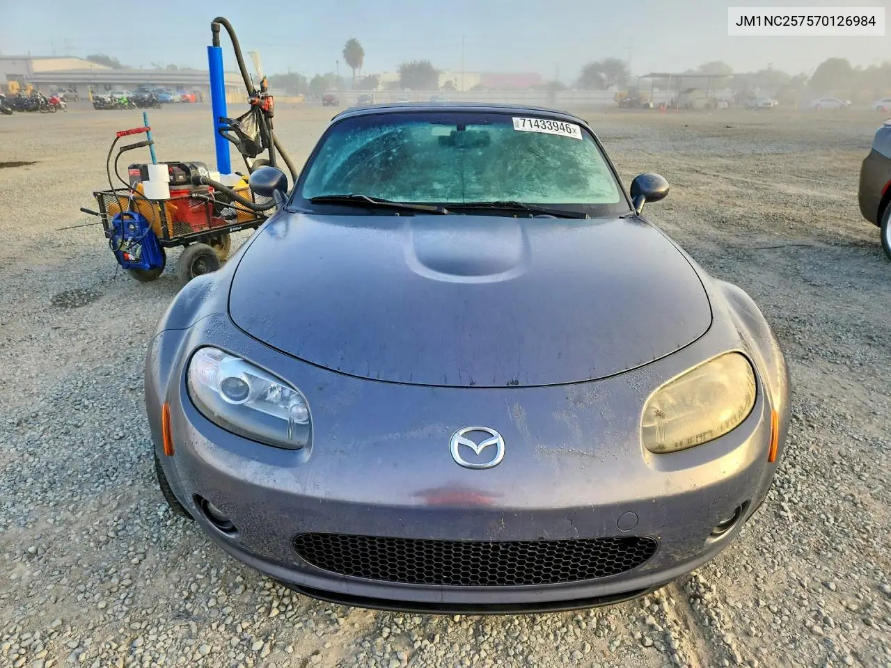 2007 MAZDA MX-5 VIN JM1NC25F570126984 — фото 5