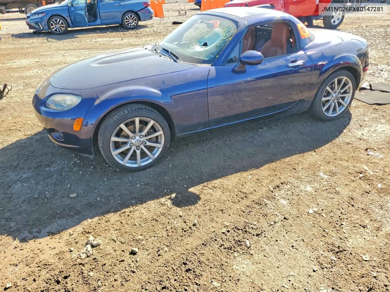 MAZDA MX-5 2008, VIN JM1NC26FX80147281