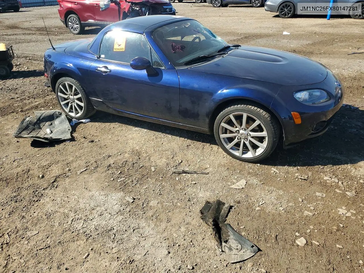 2008 MAZDA MX-5 VIN JM1NC26FX80147281 — фото 4