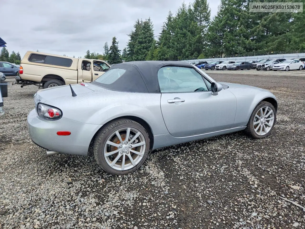 2008 MAZDA MX-5 VIN JM1NC25FX80153678 — фото 3
