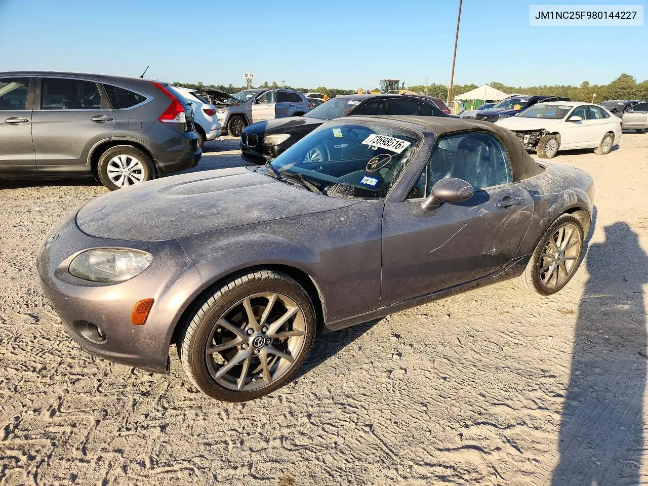 MAZDA MX-5 2008, VIN JM1NC25F980144227