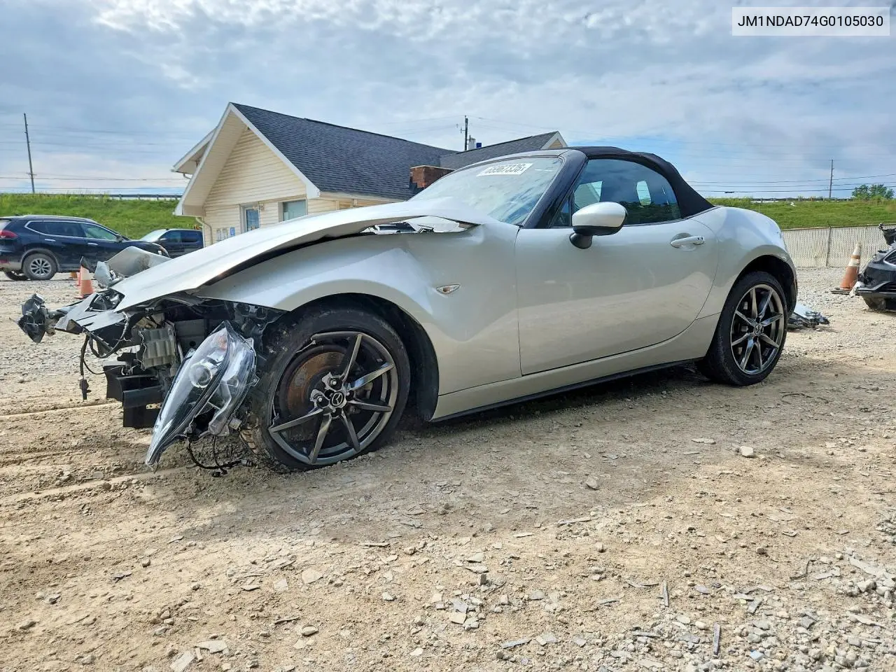 MAZDA MX-5 2016, VIN JM1NDAD74G0105030