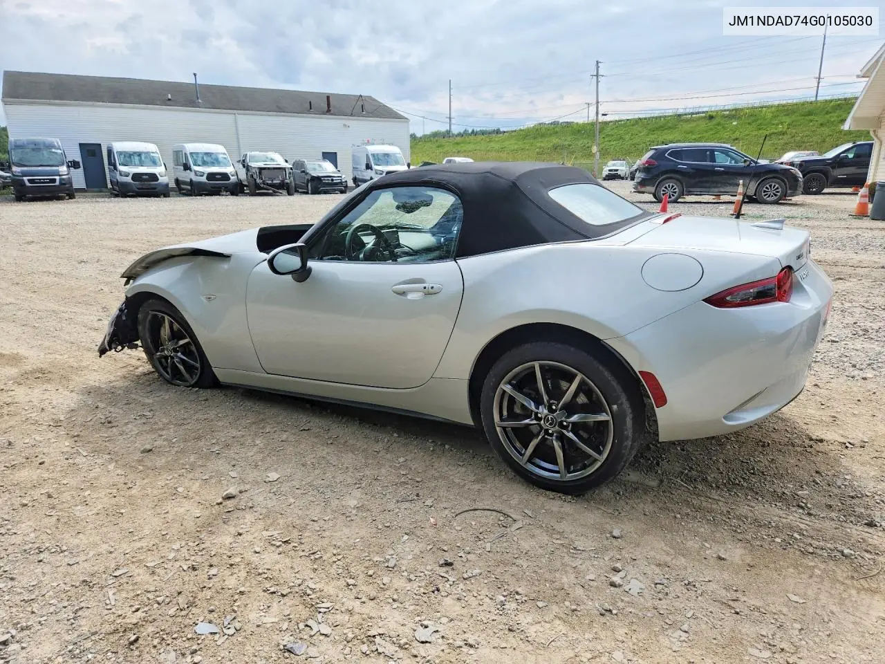 2016 MAZDA MX-5 VIN JM1NDAD74G0105030 — фото 2
