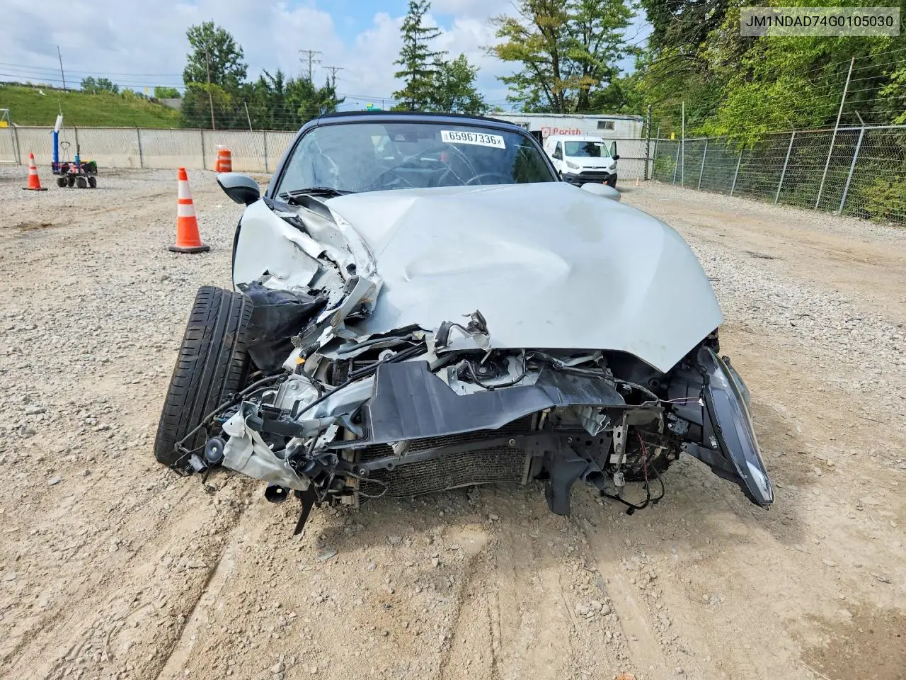 2016 MAZDA MX-5 VIN JM1NDAD74G0105030 — фото 5