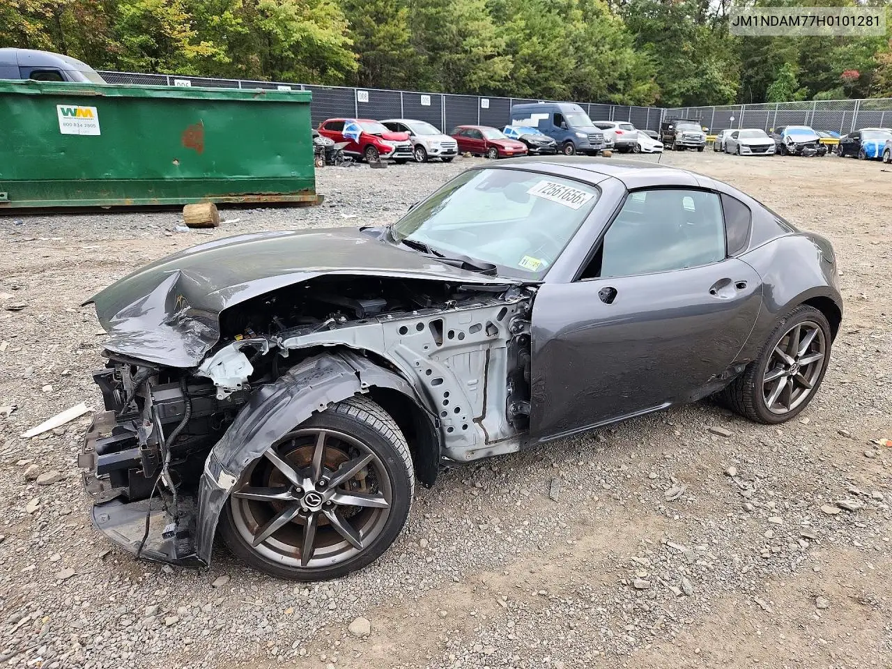 MAZDA MX-5 2016, VIN JM1NDAM77H0101281