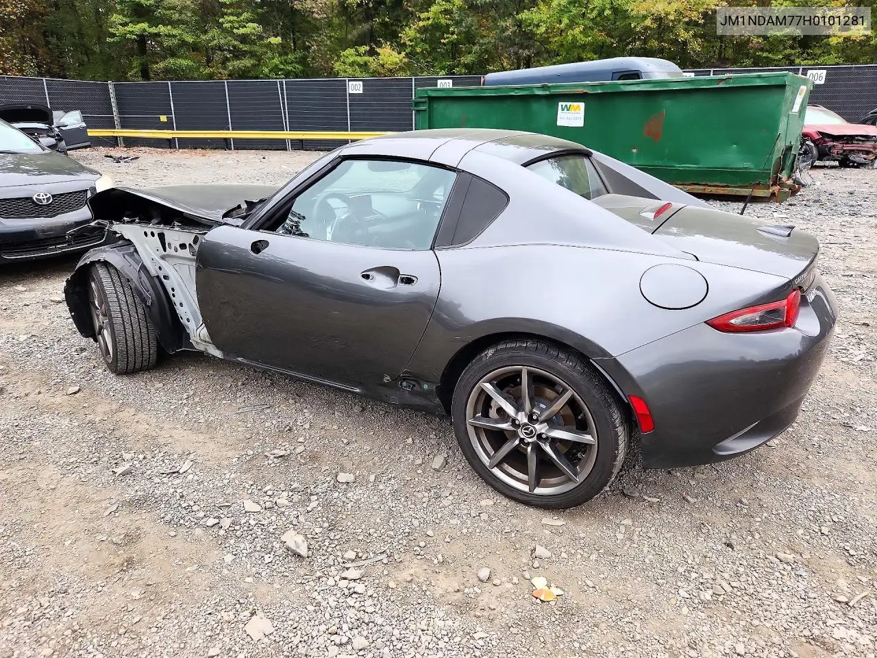 2016 MAZDA MX-5 VIN JM1NDAM77H0101281 — фото 2
