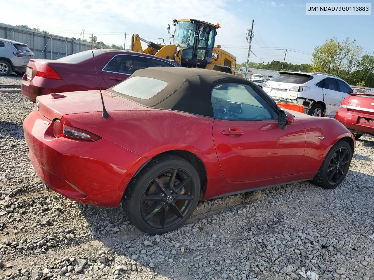 2016 MAZDA MX-5 VIN JM1NDAD79G0113883 — фото 3