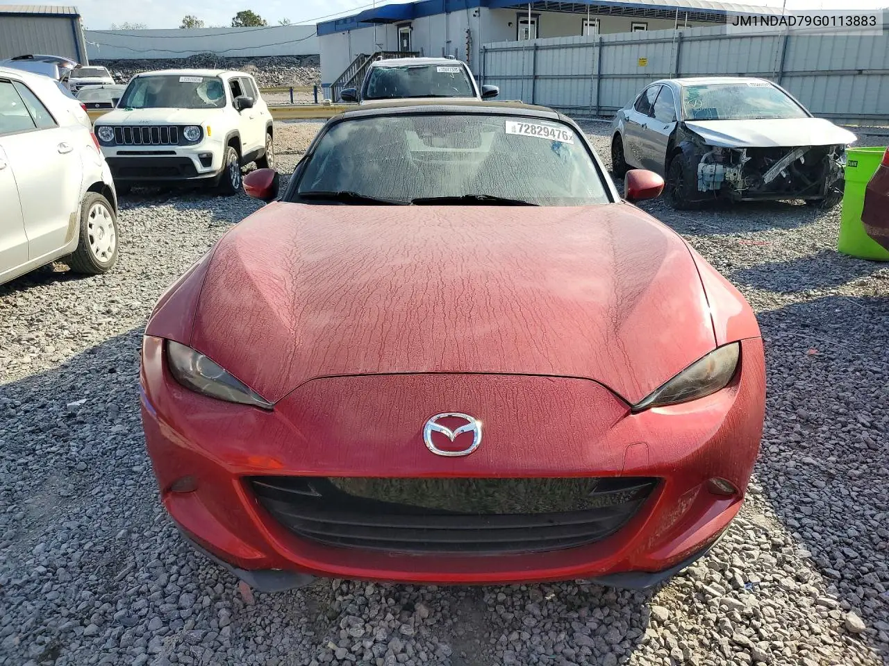 2016 MAZDA MX-5 VIN JM1NDAD79G0113883 — фото 5