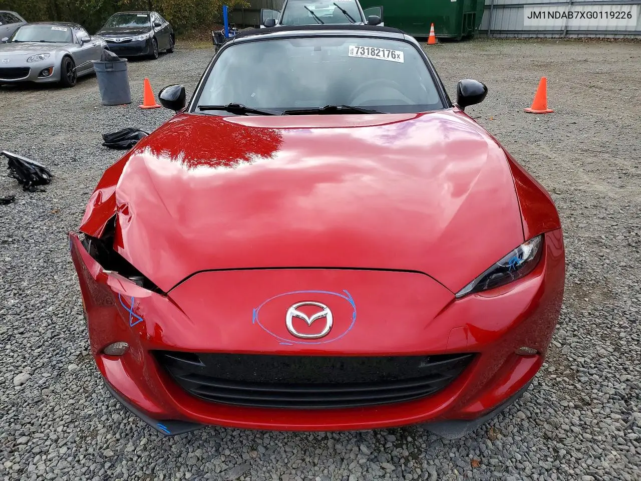 2016 MAZDA MX-5 VIN JM1NDAB7XG0119226 — фото 5