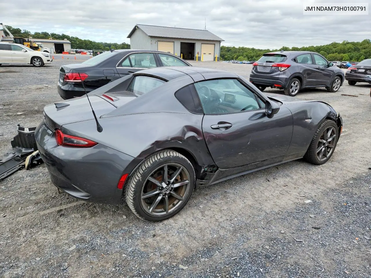 2017 MAZDA MX-5 VIN JM1NDAM73H0100791 — фото 3
