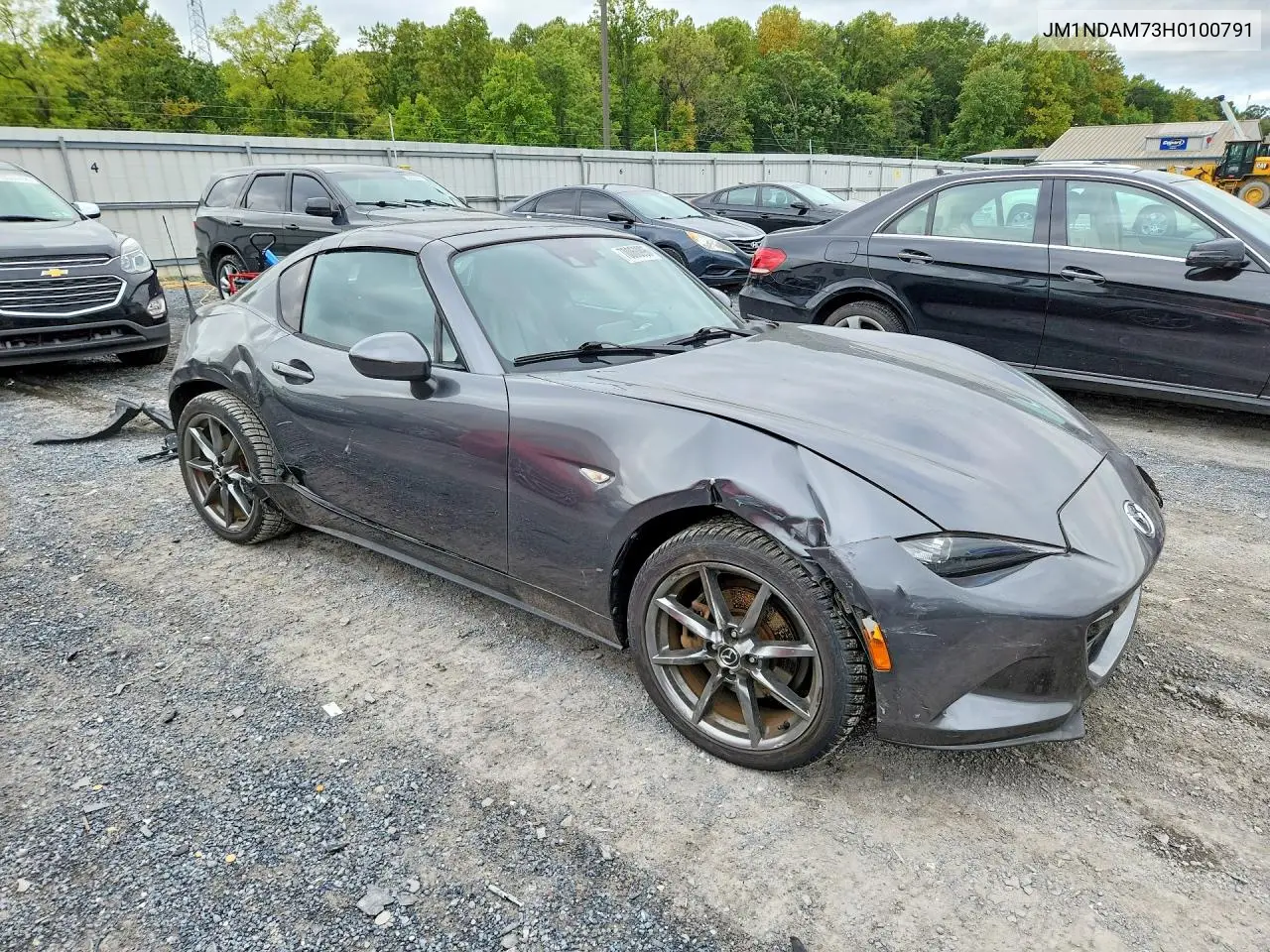 2017 MAZDA MX-5 VIN JM1NDAM73H0100791 — фото 4