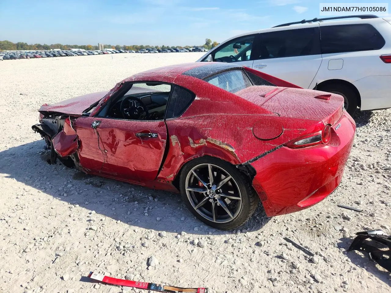 2017 MAZDA MX-5 VIN JM1NDAM77H0105086 — фото 2