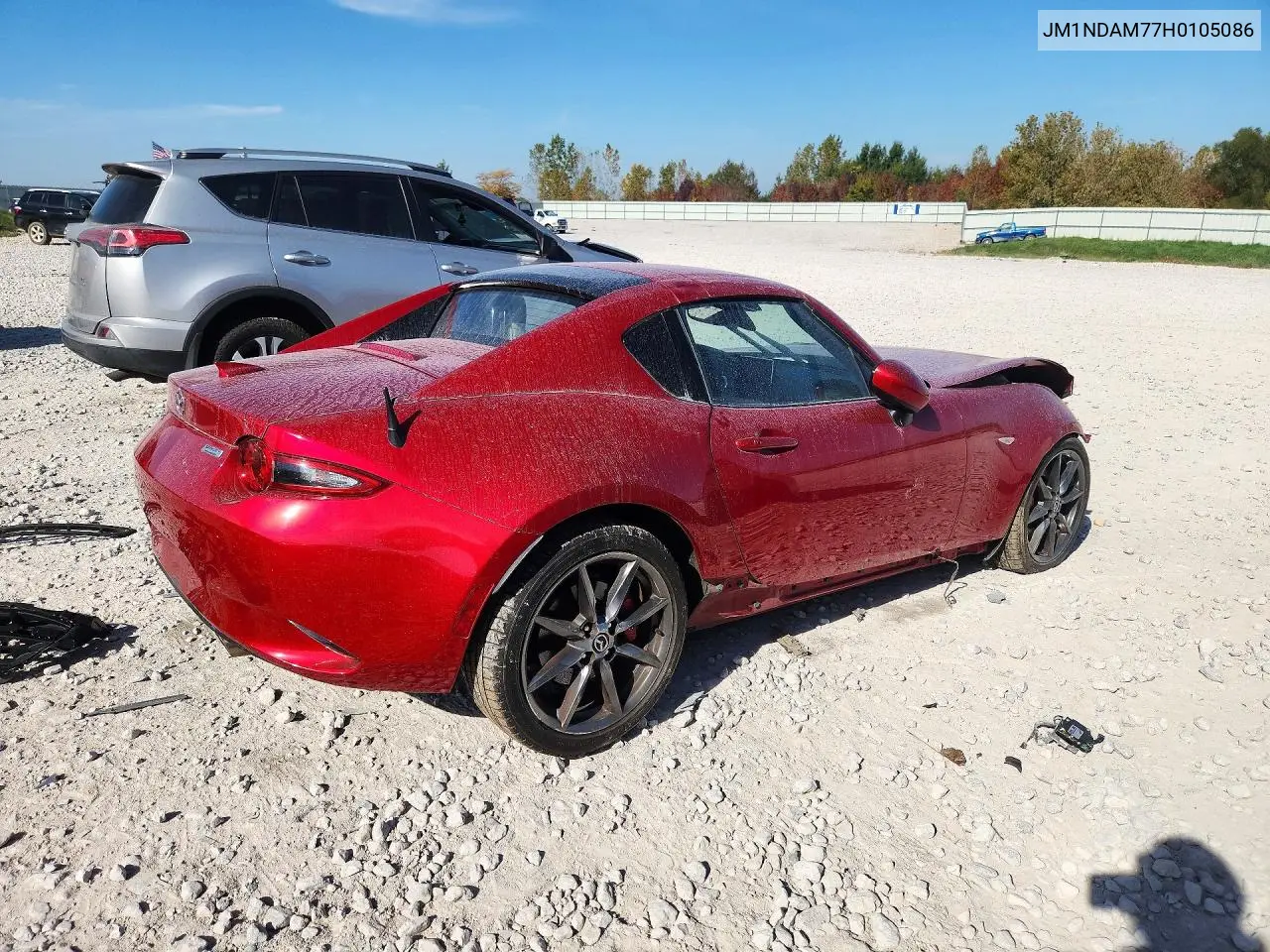 2017 MAZDA MX-5 VIN JM1NDAM77H0105086 — фото 3