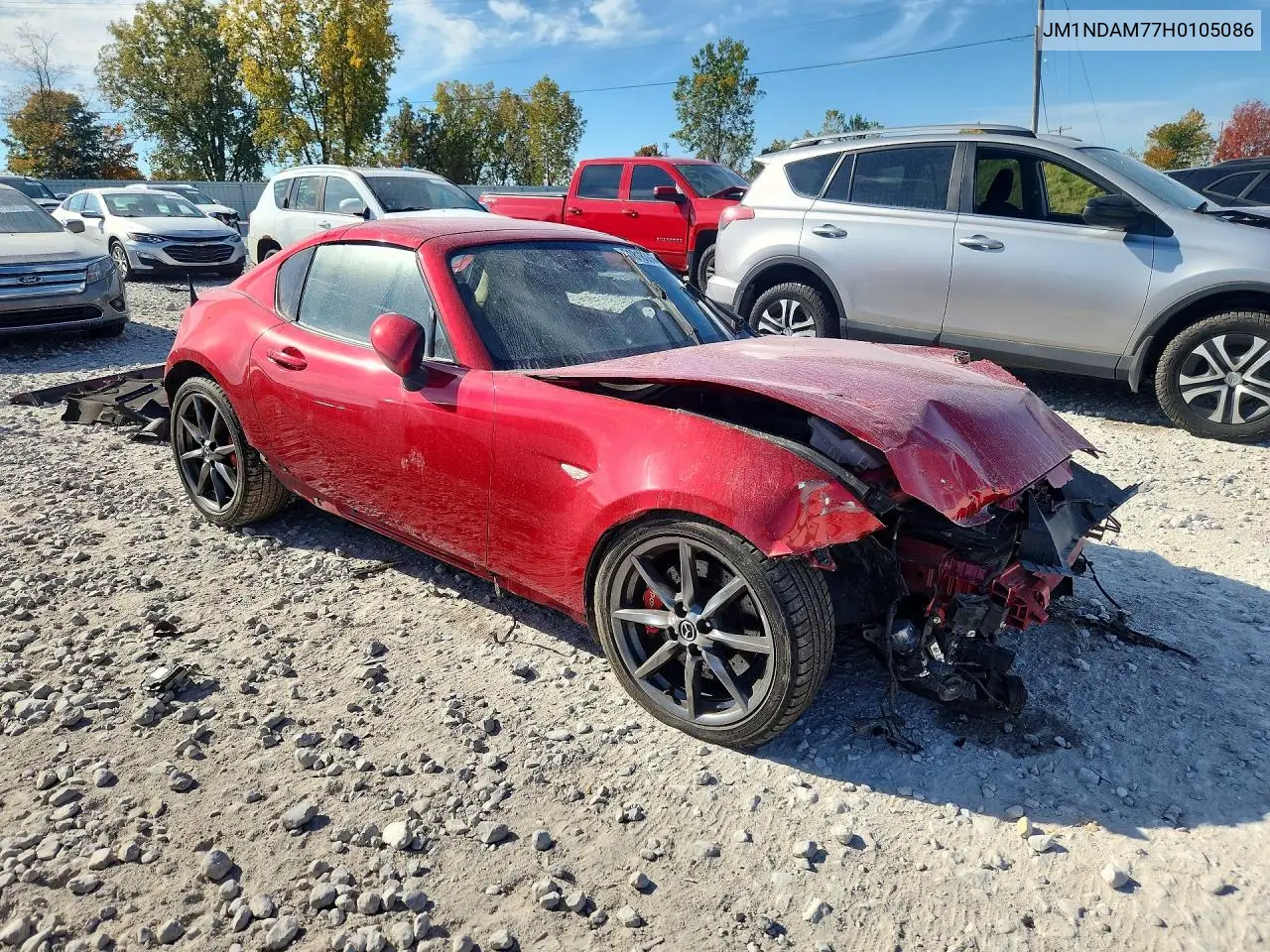 2017 MAZDA MX-5 VIN JM1NDAM77H0105086 — фото 4