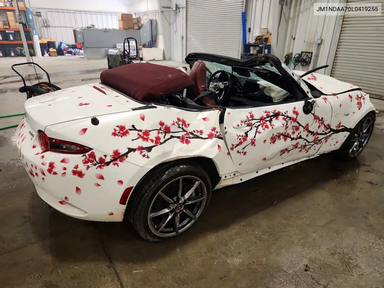 2020 MAZDA MX-5 VIN JM1NDAA70L0419255 — фото 3