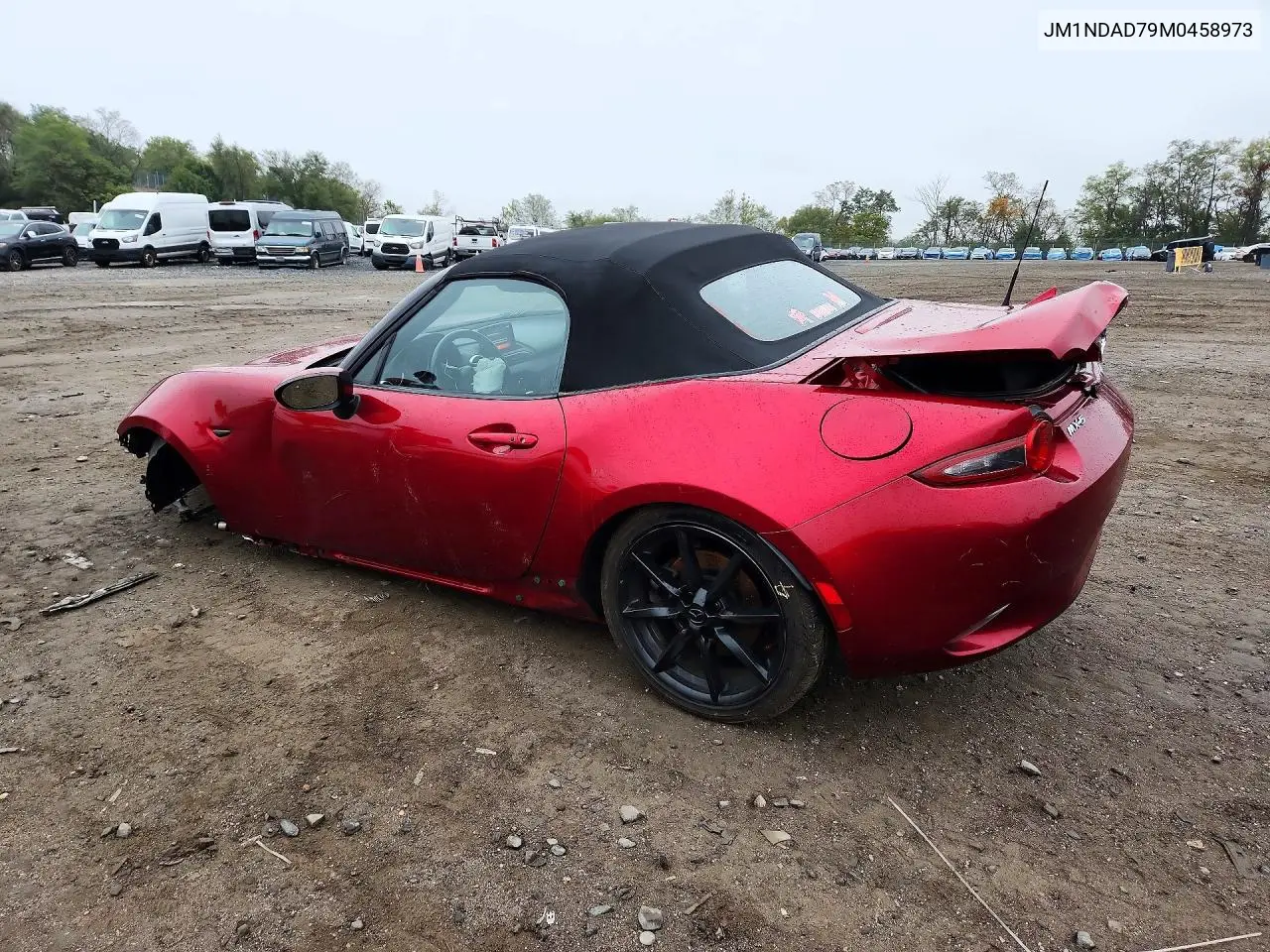 2021 MAZDA MX-5 VIN JM1NDAD79M0458973 — фото 2