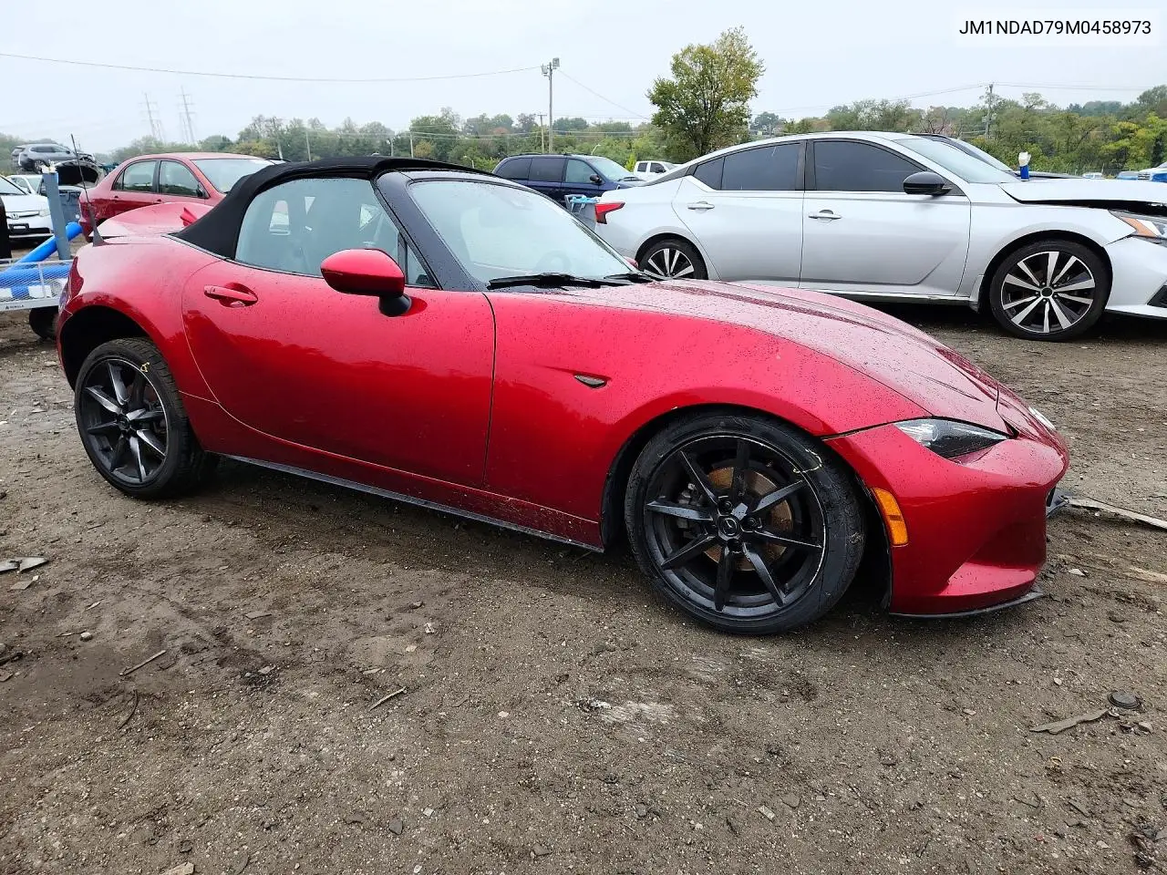 2021 MAZDA MX-5 VIN JM1NDAD79M0458973 — фото 4