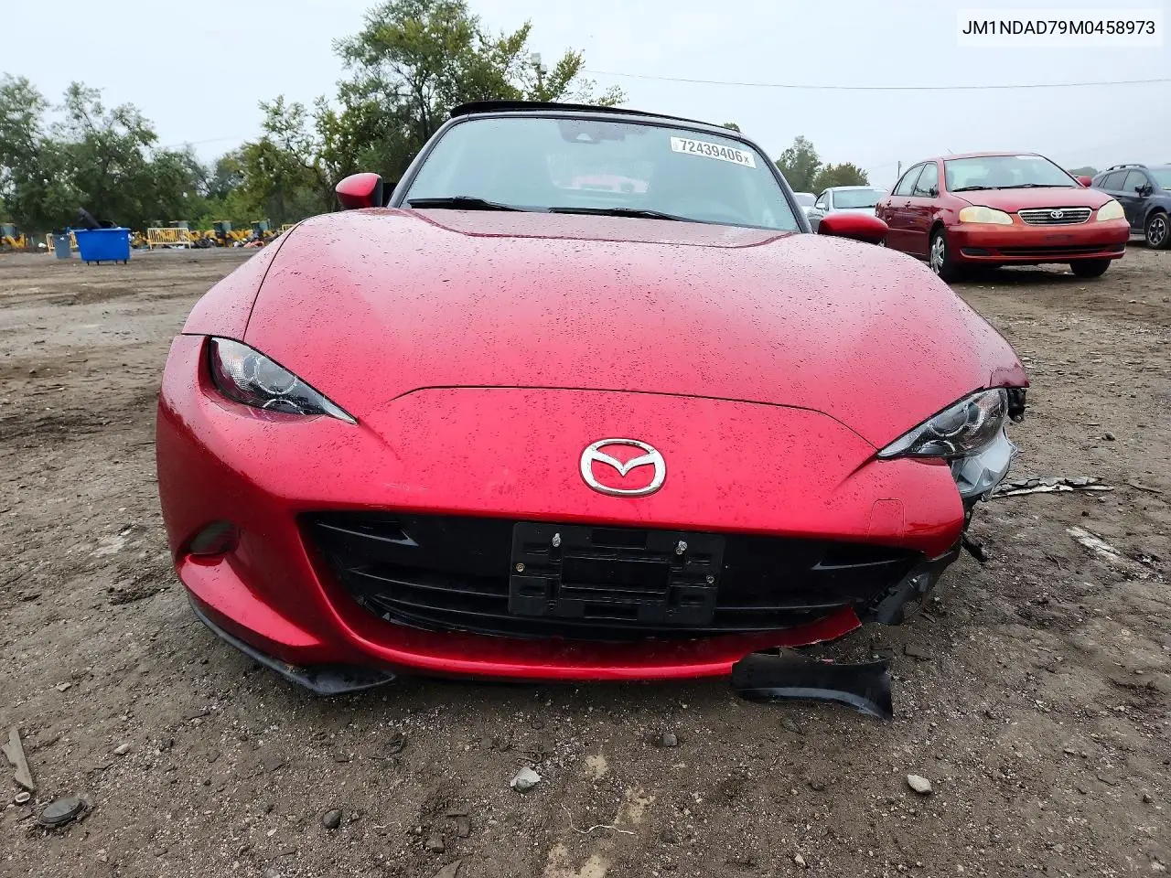 2021 MAZDA MX-5 VIN JM1NDAD79M0458973 — фото 5