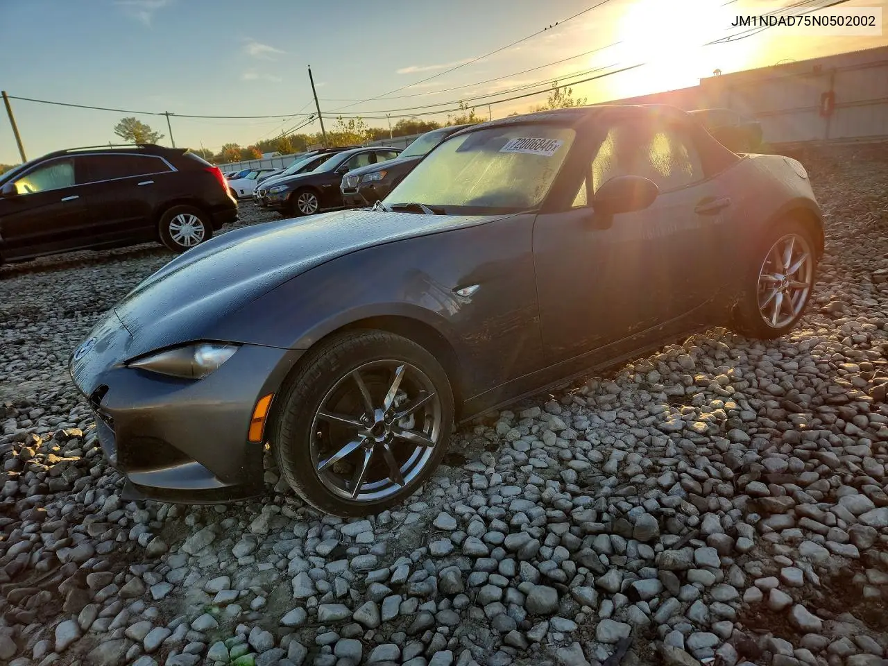 MAZDA MX-5 2022, VIN JM1NDAD75N0502002