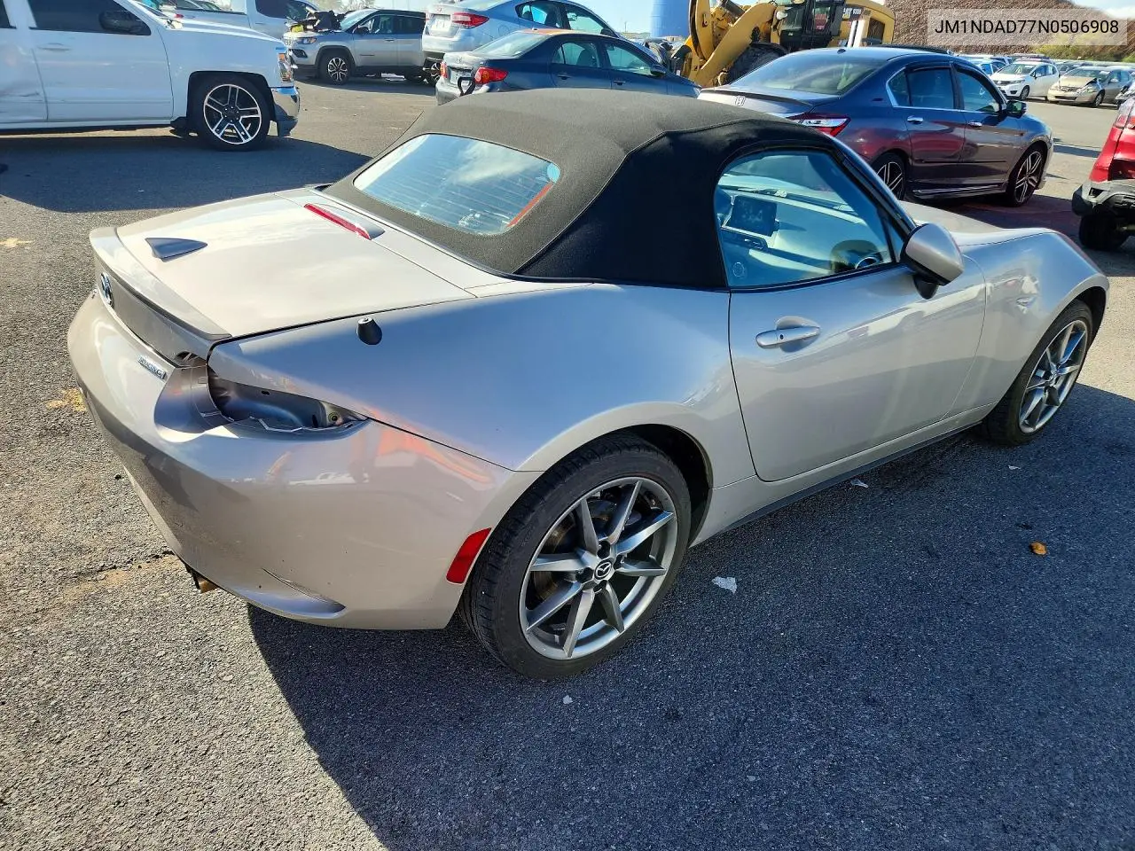 2022 MAZDA MX-5 VIN JM1NDAD77N0506908 — фото 3