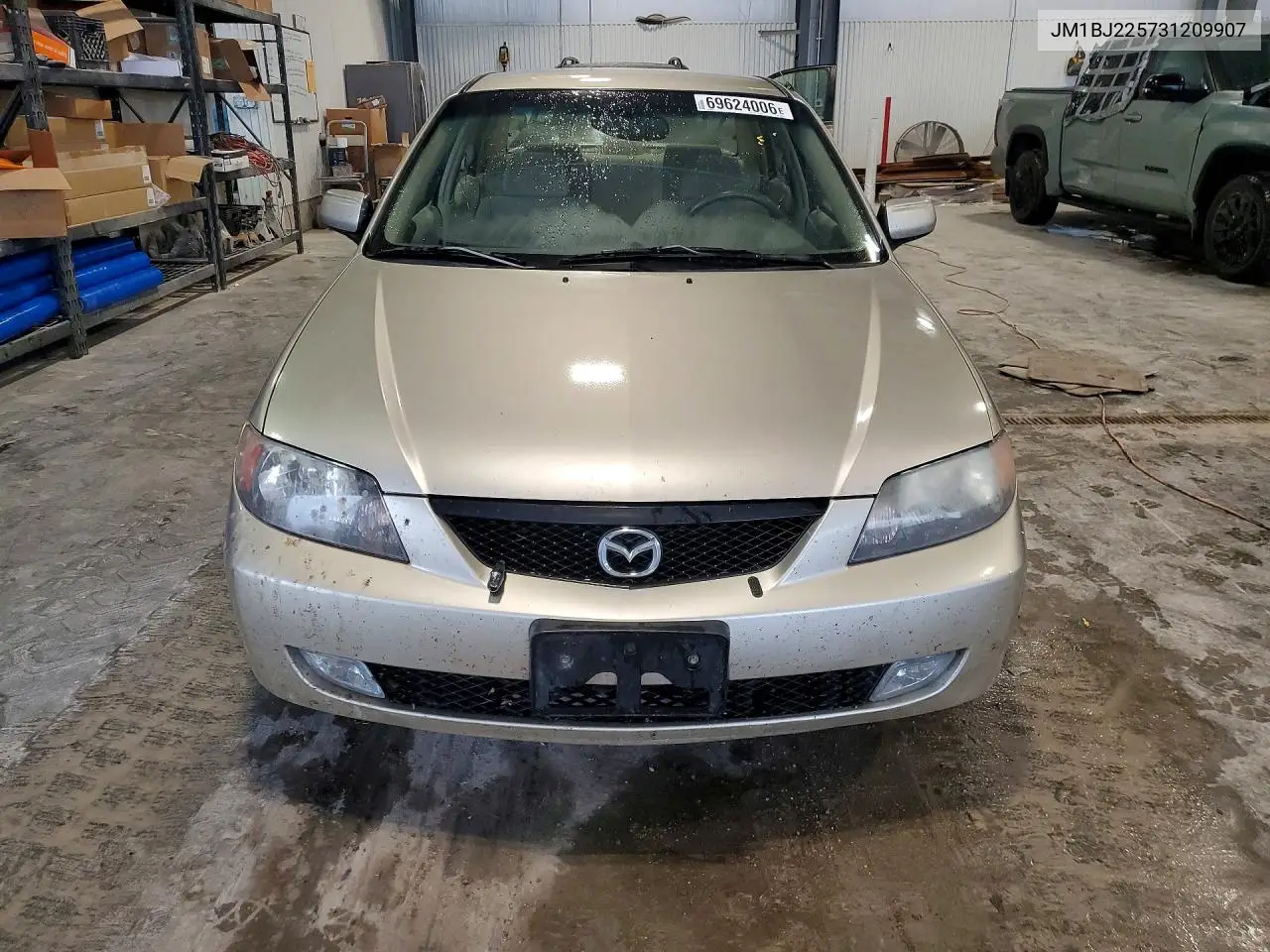 2003 MAZDA PROTEGE VIN JM1BJ225731209907 — фото 5