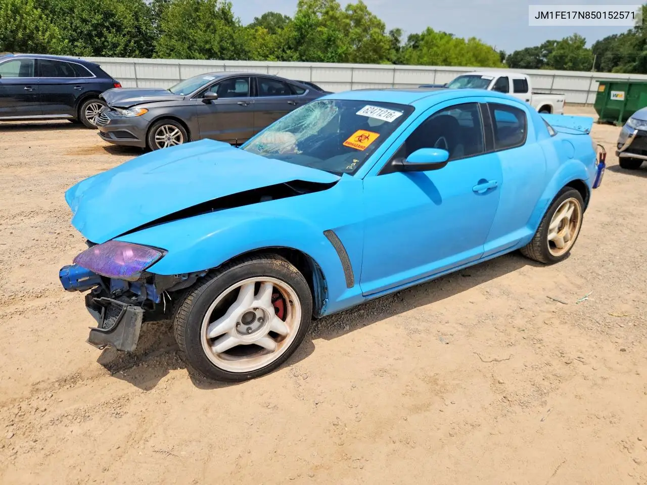 MAZDA RX-8 2005, VIN JM1FE17N850152571