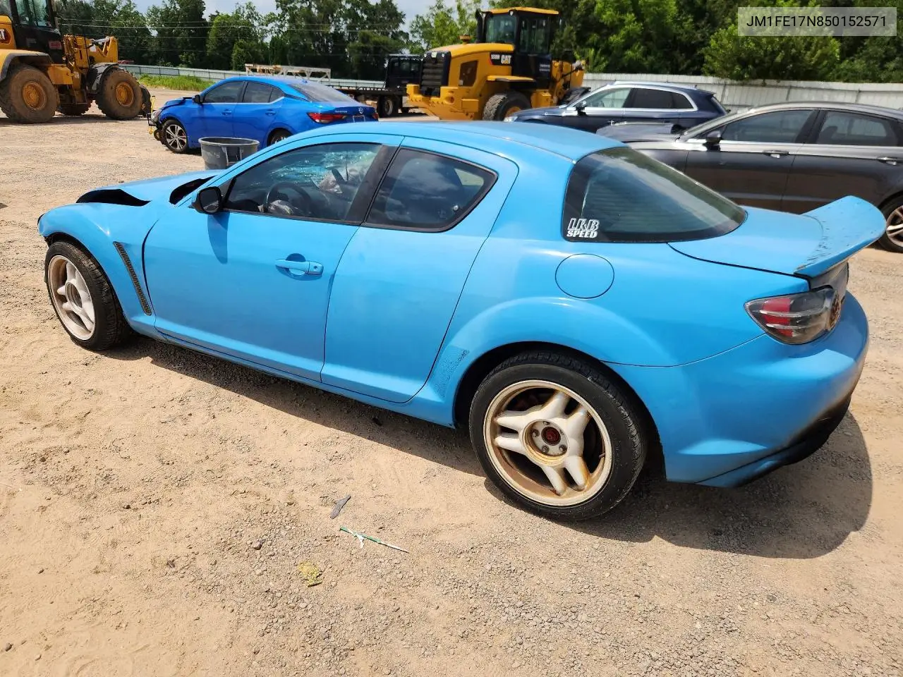 2005 MAZDA RX-8 VIN JM1FE17N850152571 — фото 2