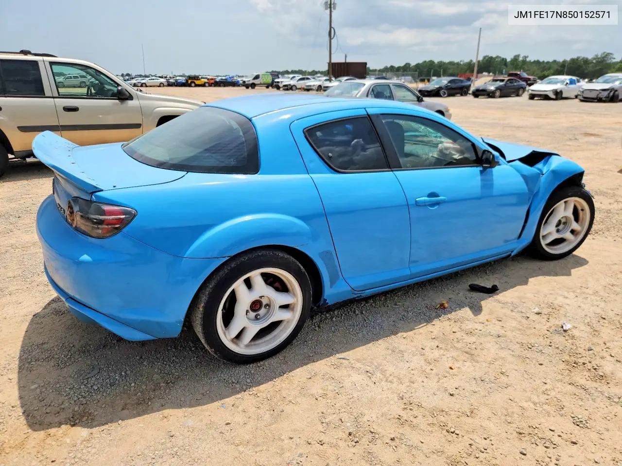 2005 MAZDA RX-8 VIN JM1FE17N850152571 — фото 3