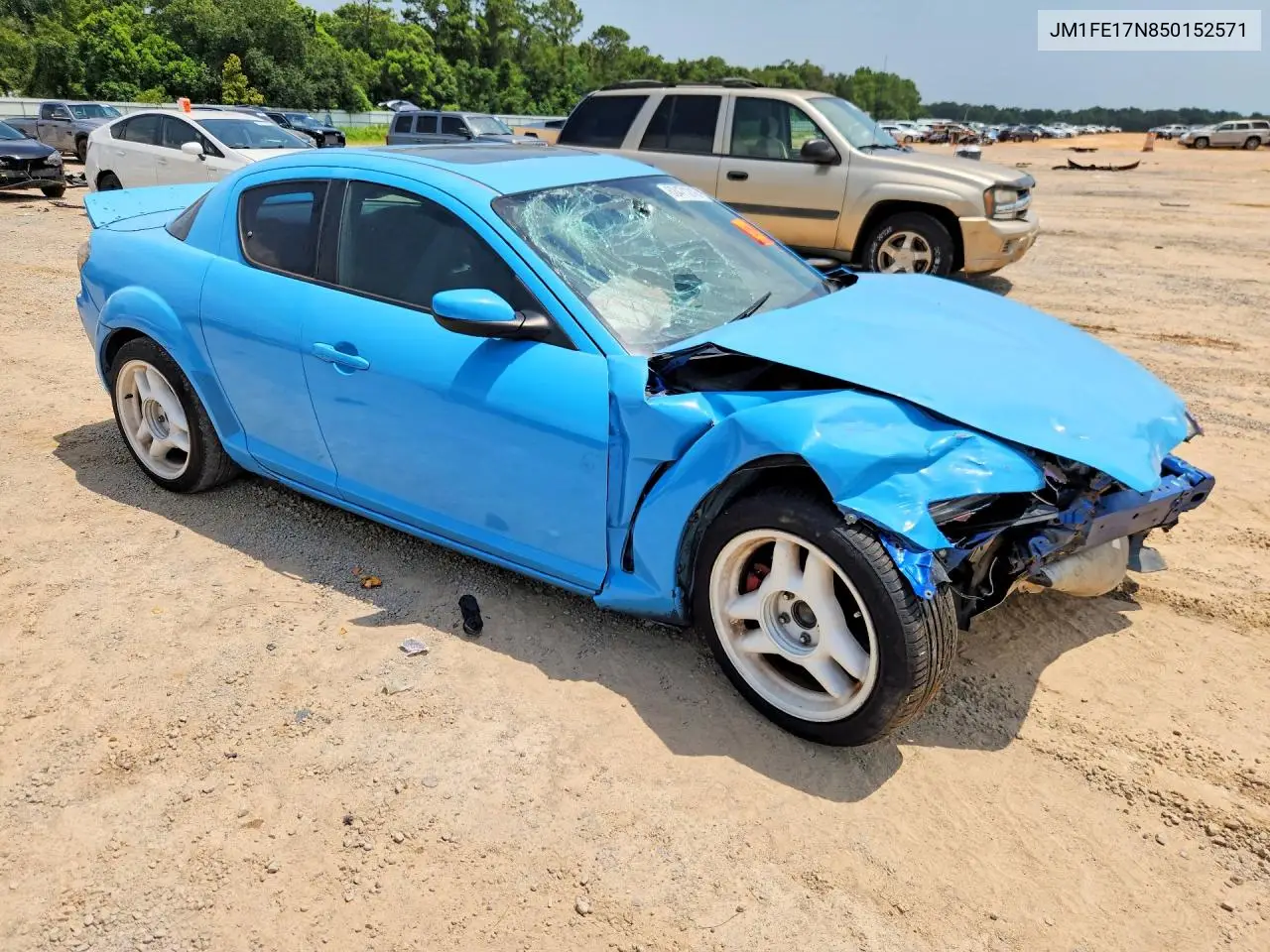 2005 MAZDA RX-8 VIN JM1FE17N850152571 — фото 4