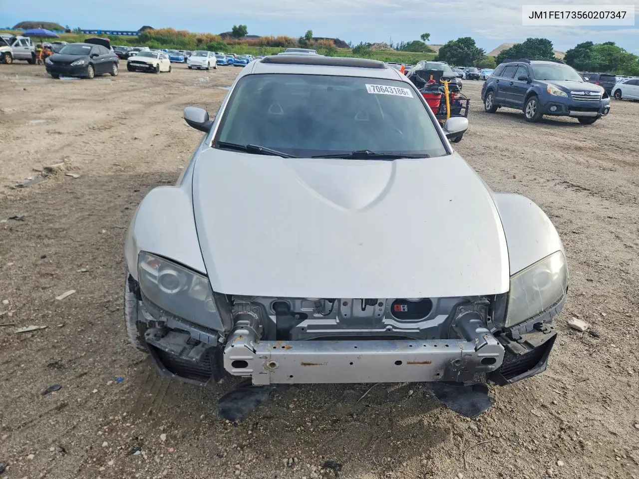 2006 MAZDA RX-8 VIN JM1FE173560207347 — фото 5