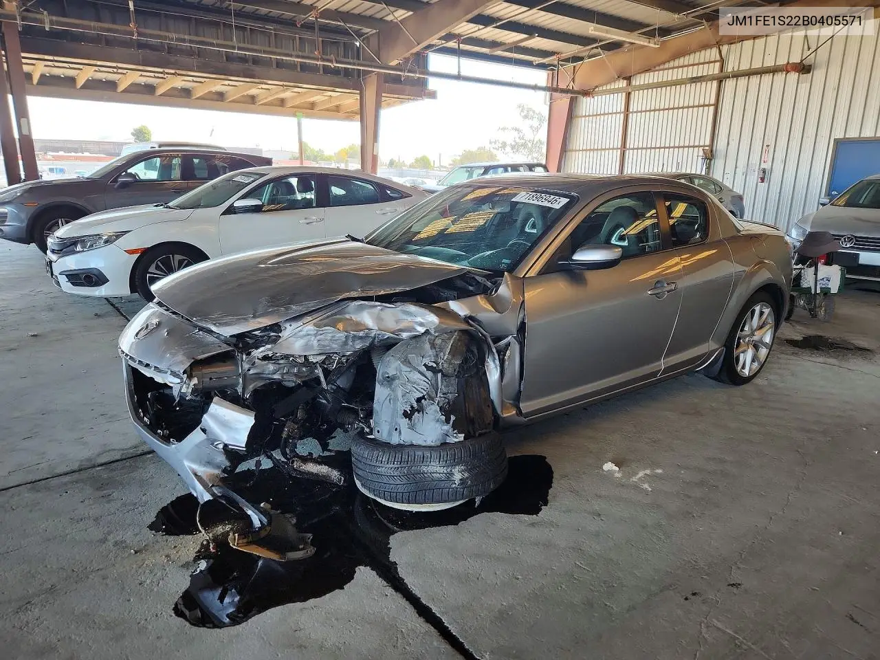 MAZDA RX-8 2011, VIN JM1FE1S22B0405571