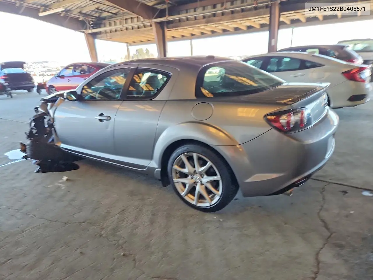 2011 MAZDA RX-8 VIN JM1FE1S22B0405571 — фото 2