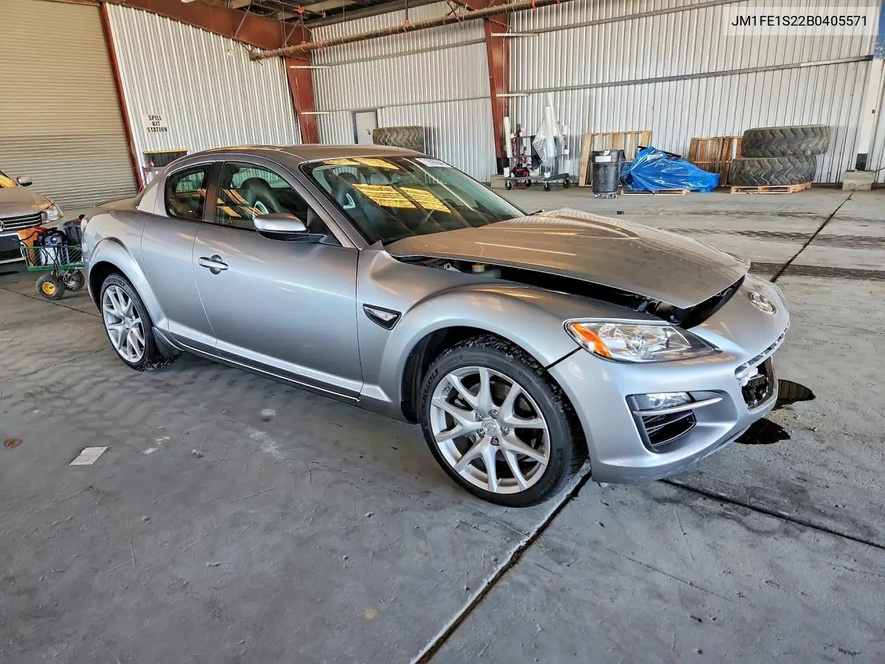2011 MAZDA RX-8 VIN JM1FE1S22B0405571 — фото 4