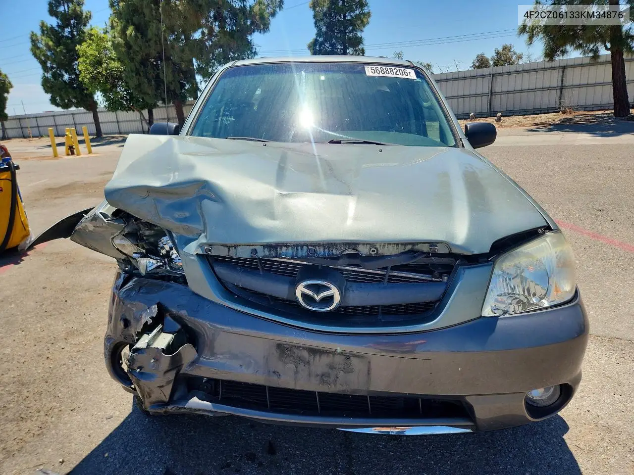 2003 MAZDA TRIBUTE VIN 4F2CZ06133KM34876 — фото 5