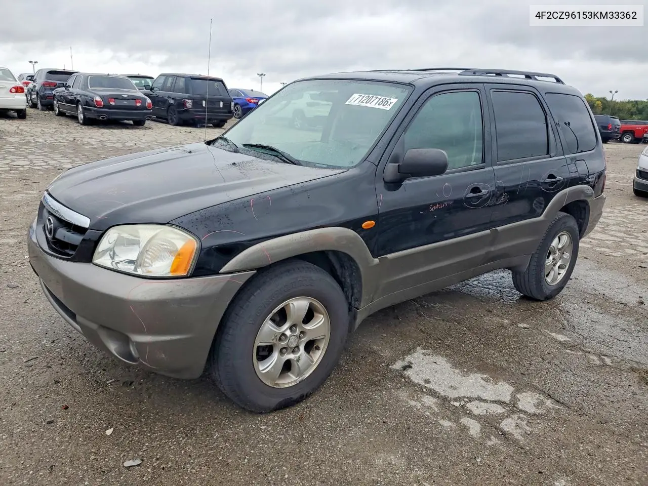 MAZDA TRIBUTE 2003, VIN 4F2CZ96153KM33362