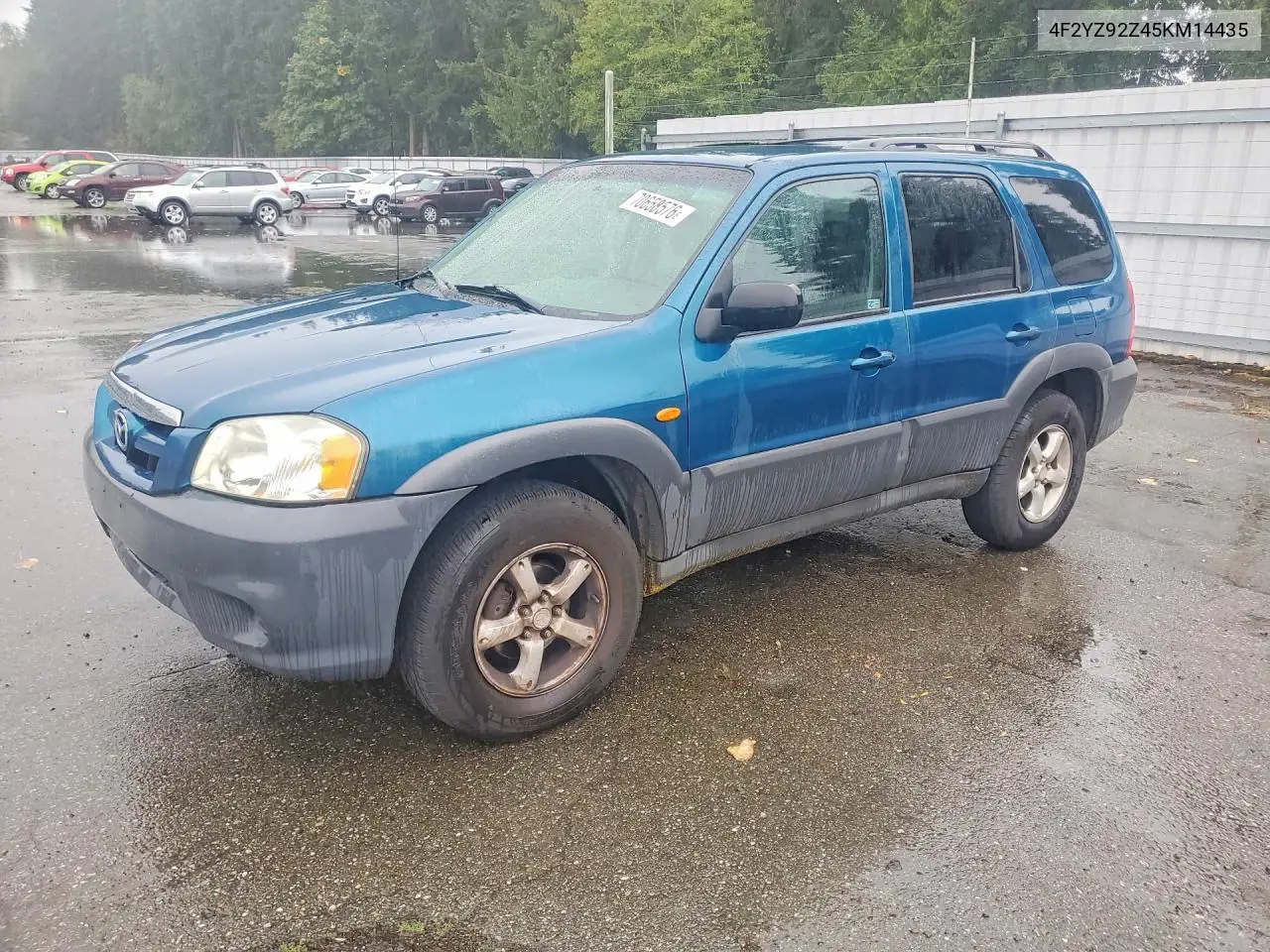 MAZDA TRIBUTE 2005, VIN 4F2YZ92Z45KM14435
