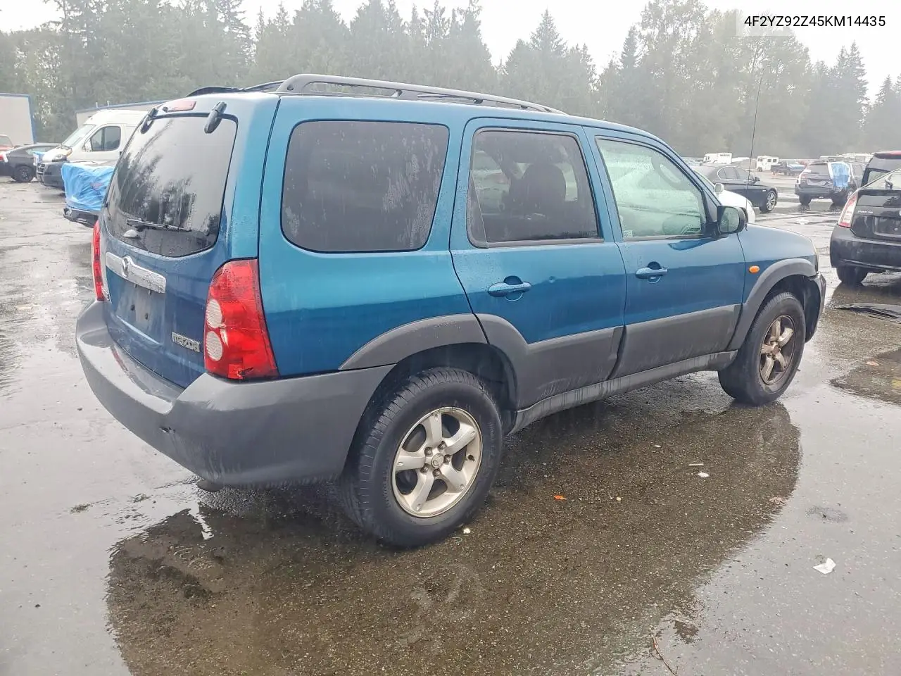 2005 MAZDA TRIBUTE VIN 4F2YZ92Z45KM14435 — фото 3