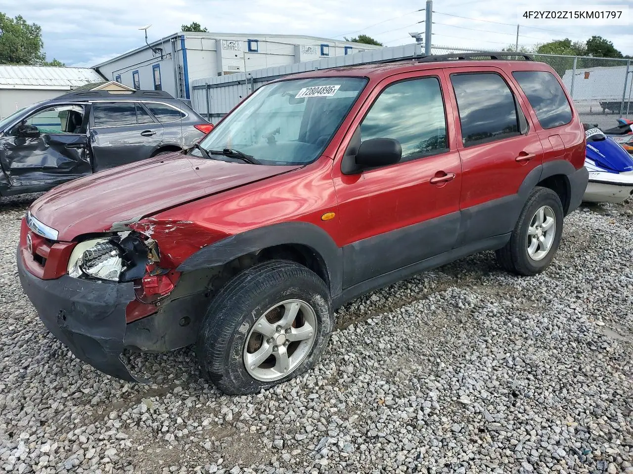 MAZDA TRIBUTE 2005, VIN 4F2YZ02Z15KM01797